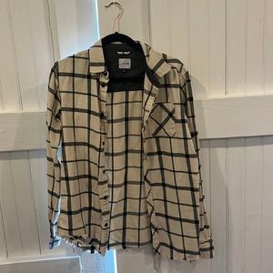 Joe’s flannel shirt